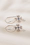 Heliophilia Silver Pendientes de Plata de Ley 925 Azul Oscuro